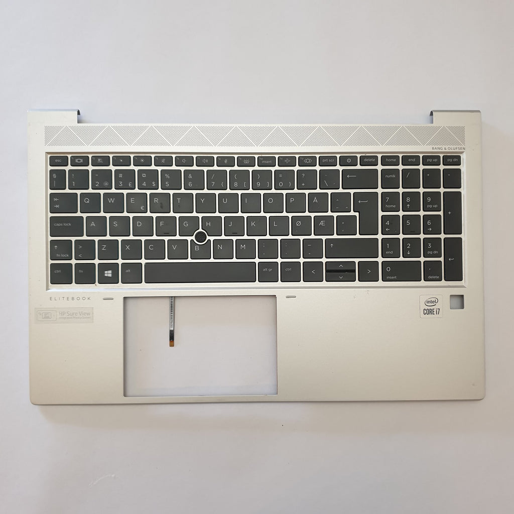 HP EliteBook 850 G7 Handauflage Tastatur Nordic QWERTY Palmrest Keyboard Backlit