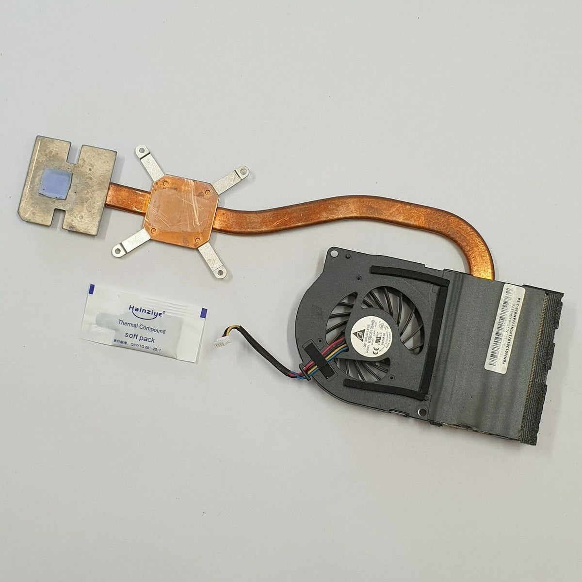 Asus K72F Kühler Heatsink mit Lüfter Fan und Wärmeleitpaste