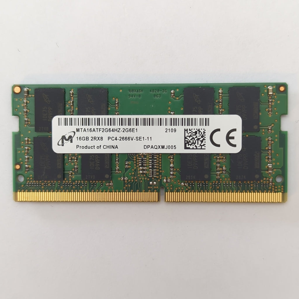 Micron 16GB DDR4 2666 SODIMM RAM 1x16GB Laptop Notebook Speicher