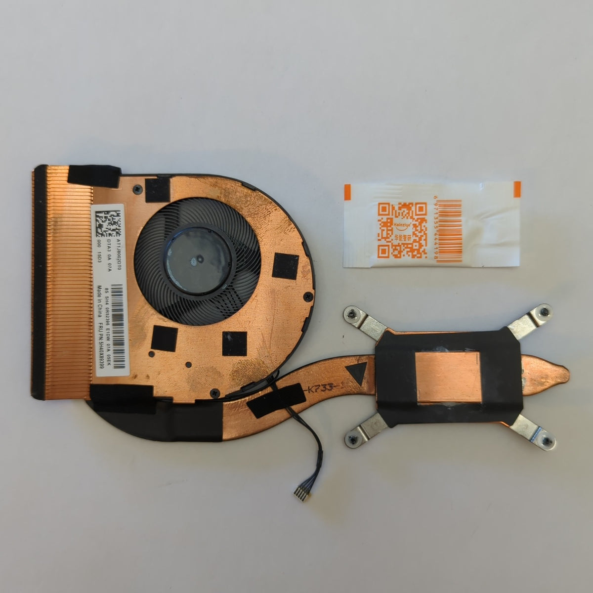 Lenovo ThinkPad X13 Gen 1 AMD Kühler Lüfter Heatsink Fan Wärmeleitpaste