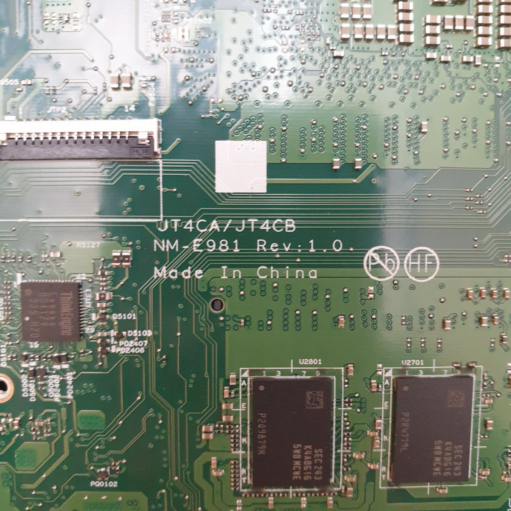 Lenovo ThinkPad T16 Gen 1 Mainboard Intel Core i5 1245U 16GB Motherboard NM E981