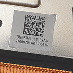 Lenovo ThinkPad X13 Yoga Gen 2 CPU Kühler Lüfter Heatsink Fan Wärmeleitpaste