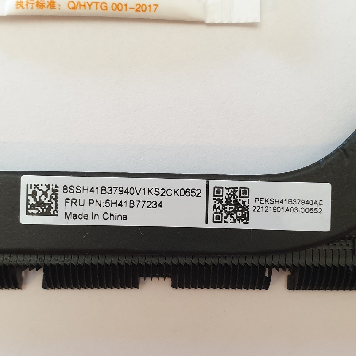 Lenovo ThinkPad L13 G3 Kühler Heatsink Heatpipe Kühlkörper Wärmeleitpaste