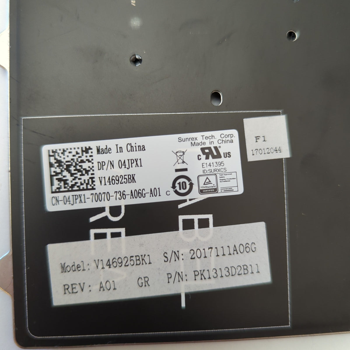 Dell Latitude E5470 Tastatur Deutsch QWERTZ Beleuchtet Trackpoint Backlit
