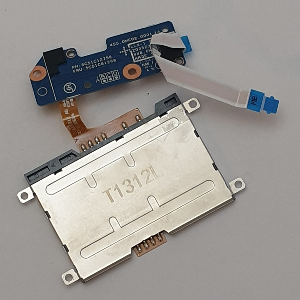 Lenovo ThinkPad X13 Yoga Gen 2 Smart Card Reader Board Smartcard Platine Kabel