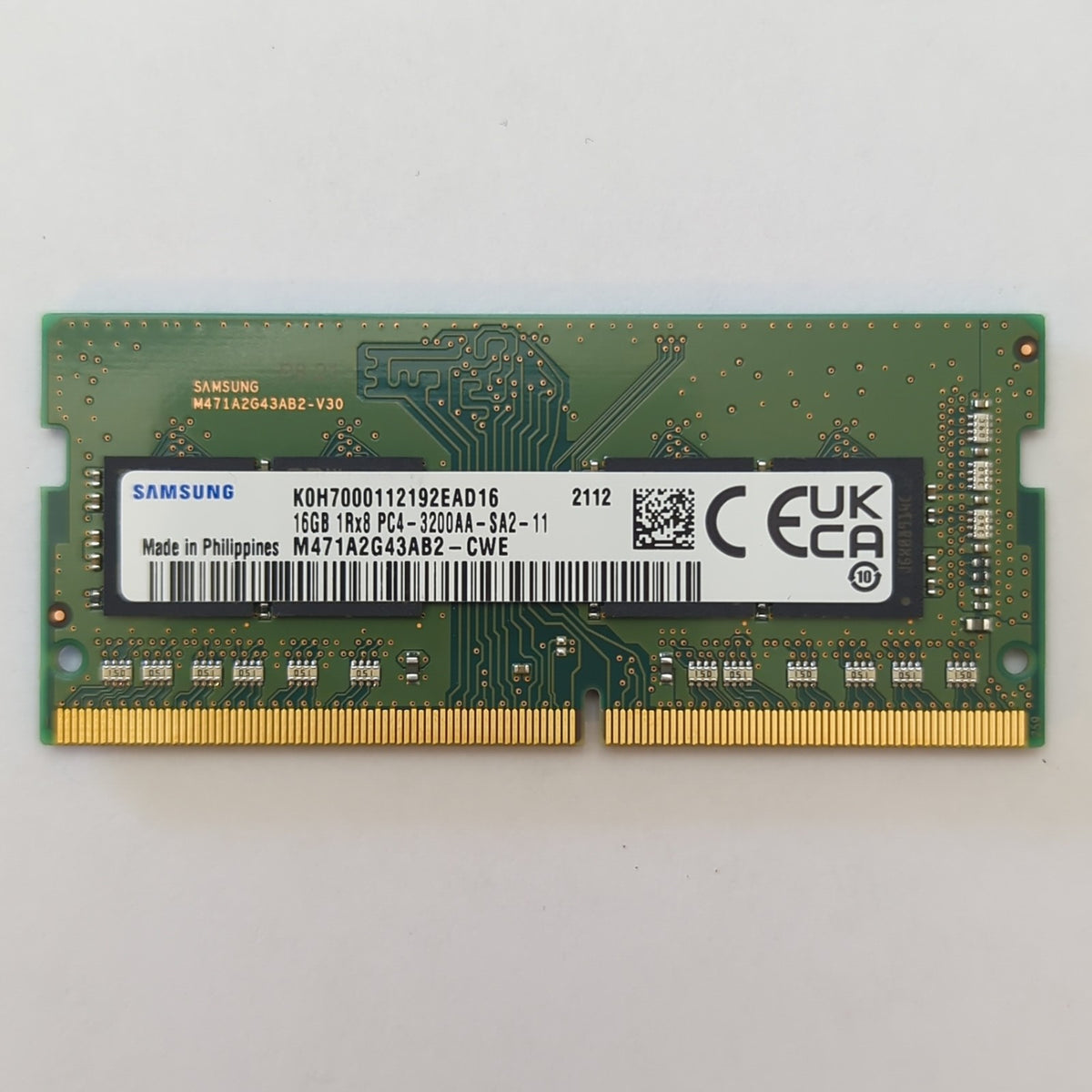 Samsung 16GB DDR4 3200 SODIMM RAM 1x16GB Laptop Notebook Speicher