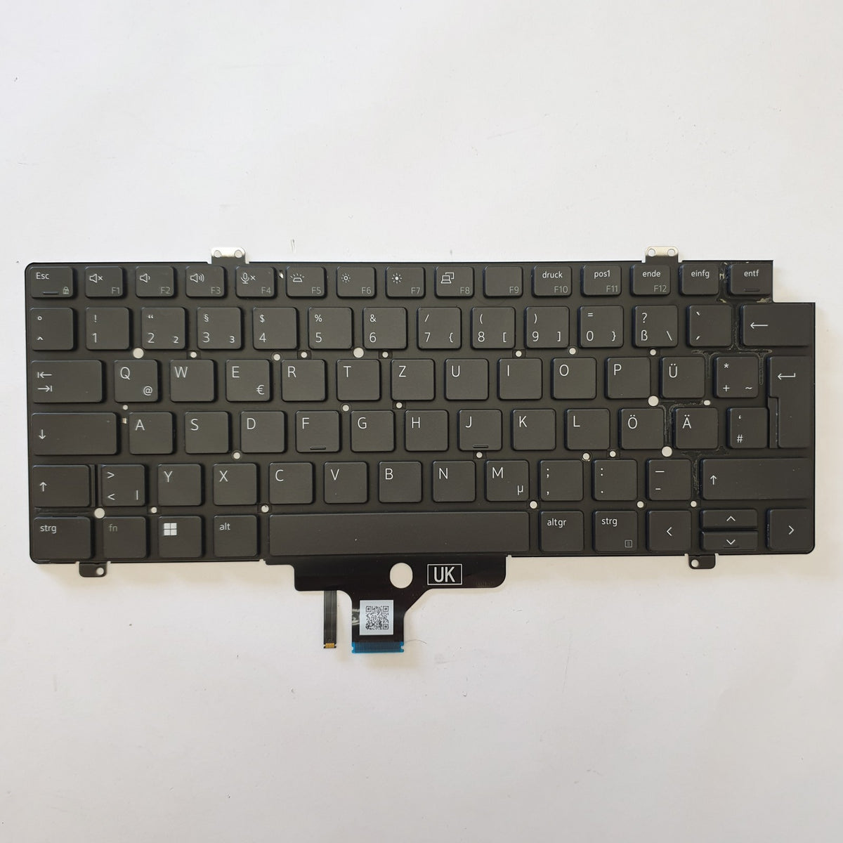 Dell Latitude 7430 Tastatur Deutsch QWERTZ Keyboard DE Beleuchtet Backlit