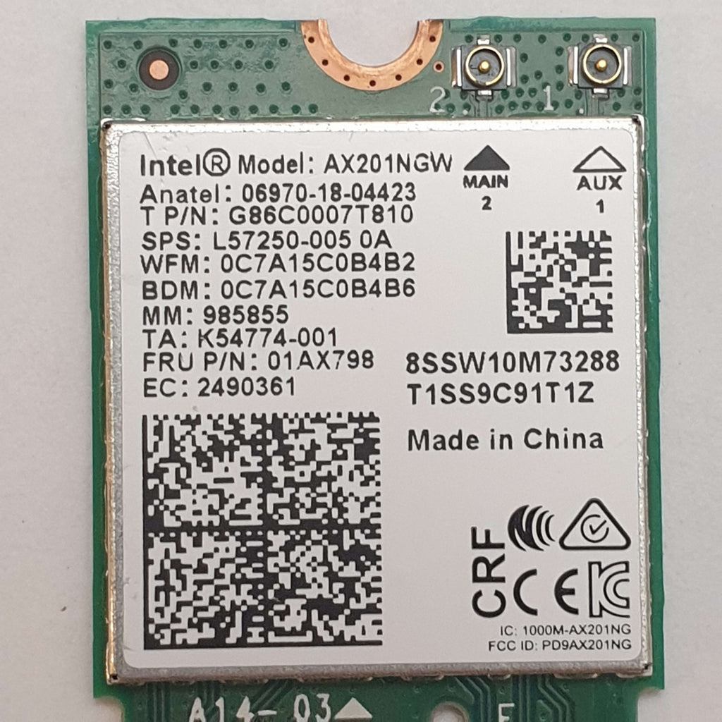 Lenovo ThinkPad E15 G1 Intel WLAN Karte Wireless LAN Wi-Fi Modul