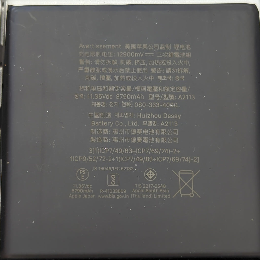 Apple MacBook Pro 16 Zoll A2141 (2019) Handauflage Tastatur DE Akku Palmrest