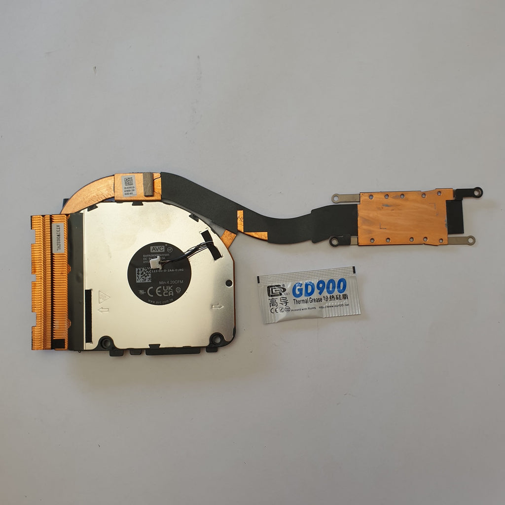 Dell Latitude 7430 CPU Kühler Lüfter Heatsink Fan Wärmeleitpaste