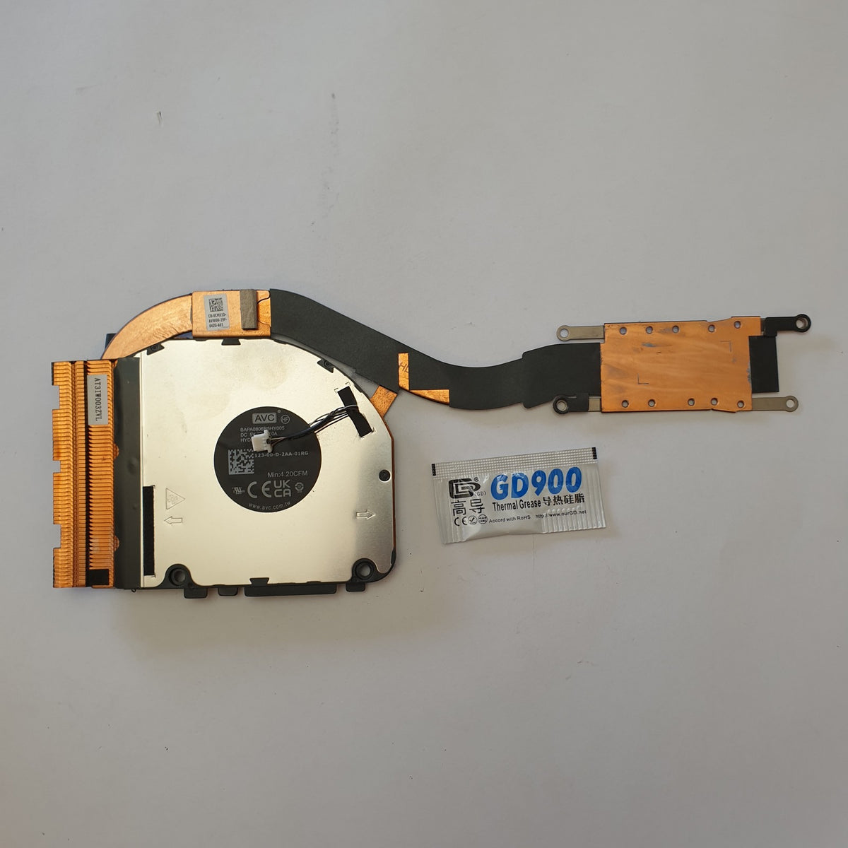 Dell Latitude 7430 CPU Kühler Lüfter Heatsink Fan Wärmeleitpaste