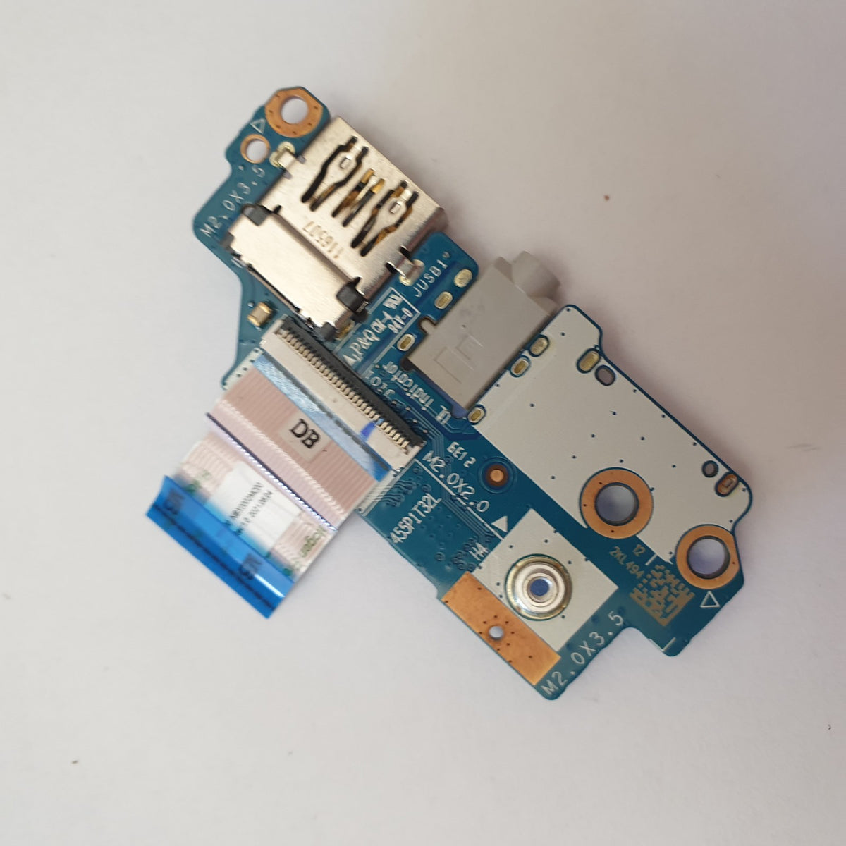 HP Elitebook x360 1030 G7 USB Audio Board I/O Platine Klinkenbuchse