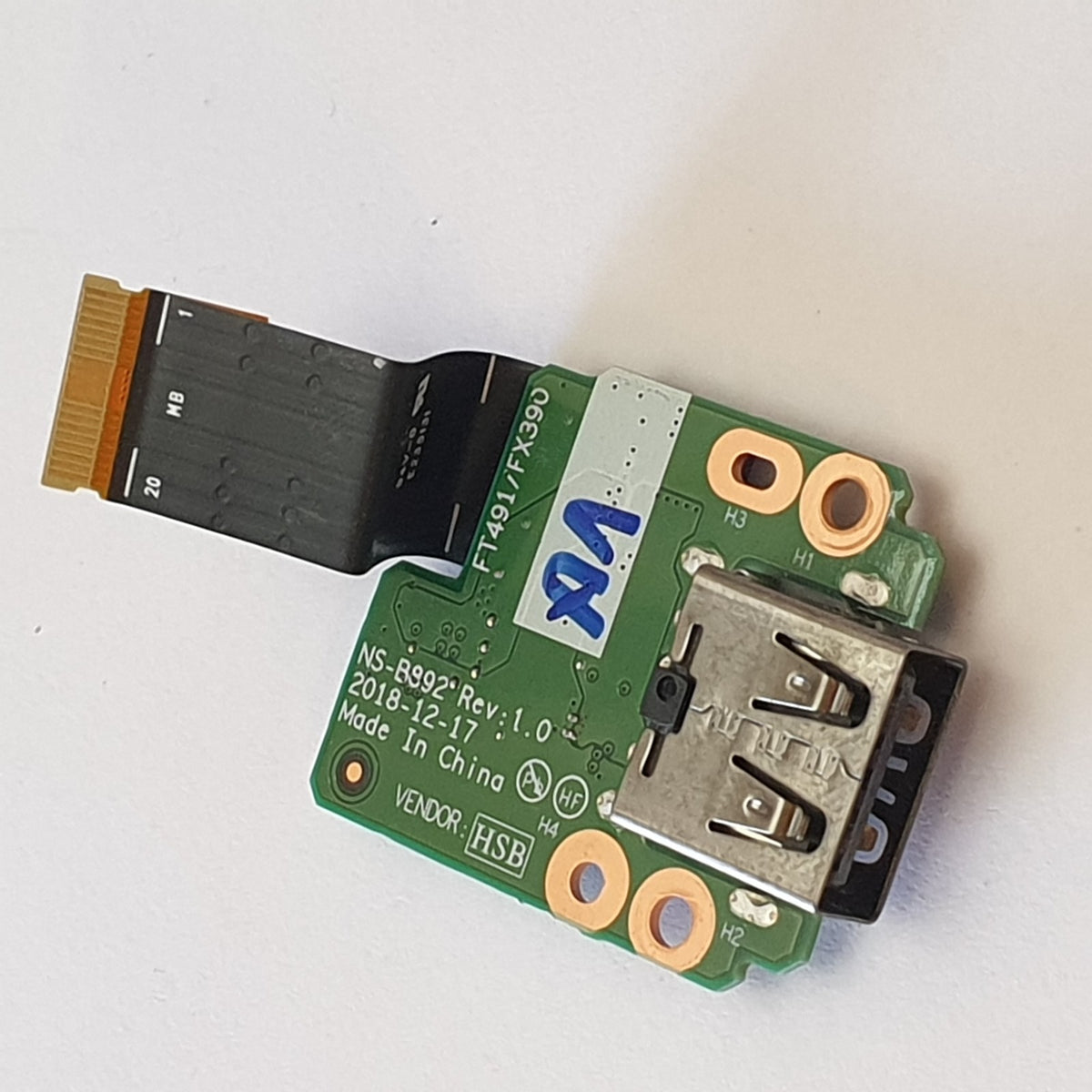 Lenovo ThinkPad X13 Gen 1 USB Board IO Platine mit Flachbandkabel
