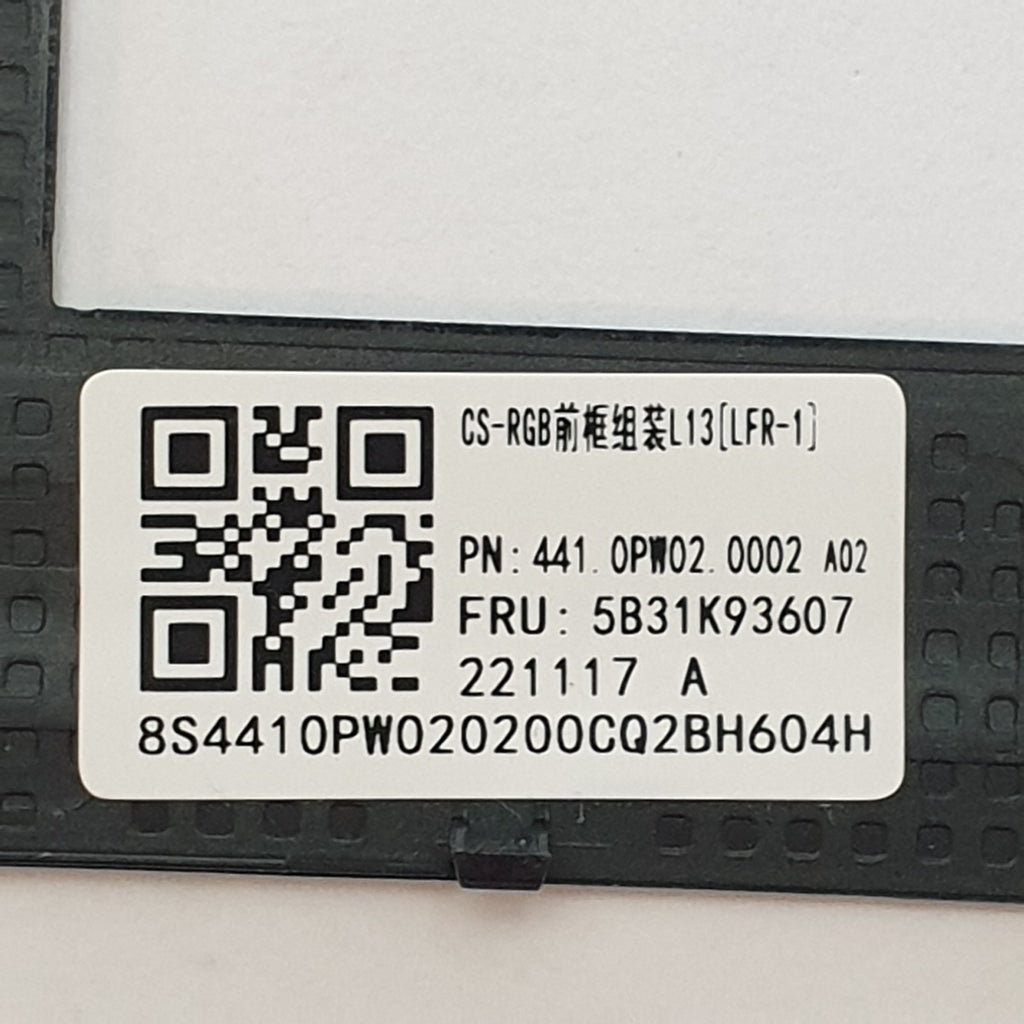 Lenovo ThinkPad L13 G3 Displayrahmen Bezel Frontblende LCD Frame