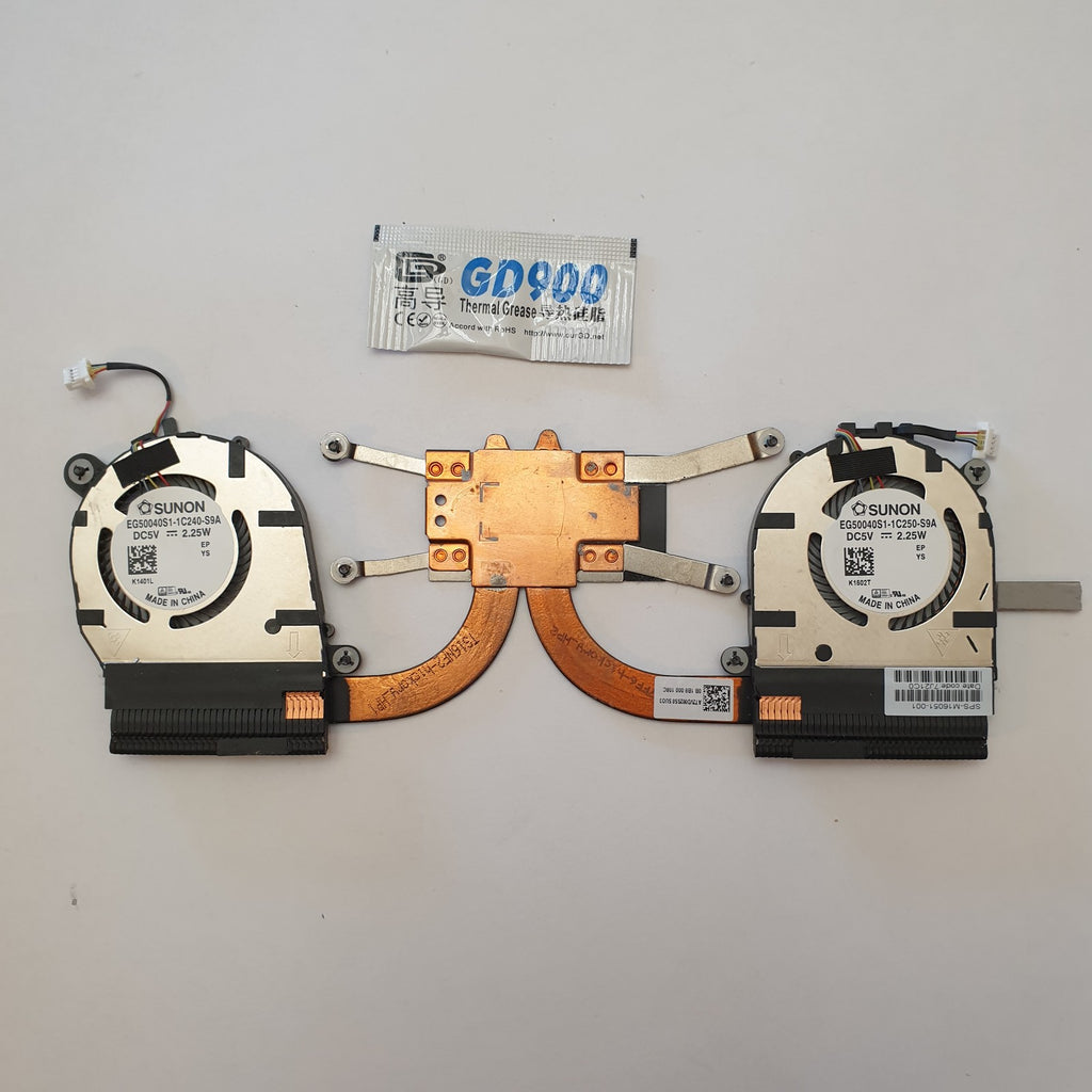 HP Elitebook x360 1030 G7 Kühler Lüfter Heatsink Fan Wärmeleitpaste