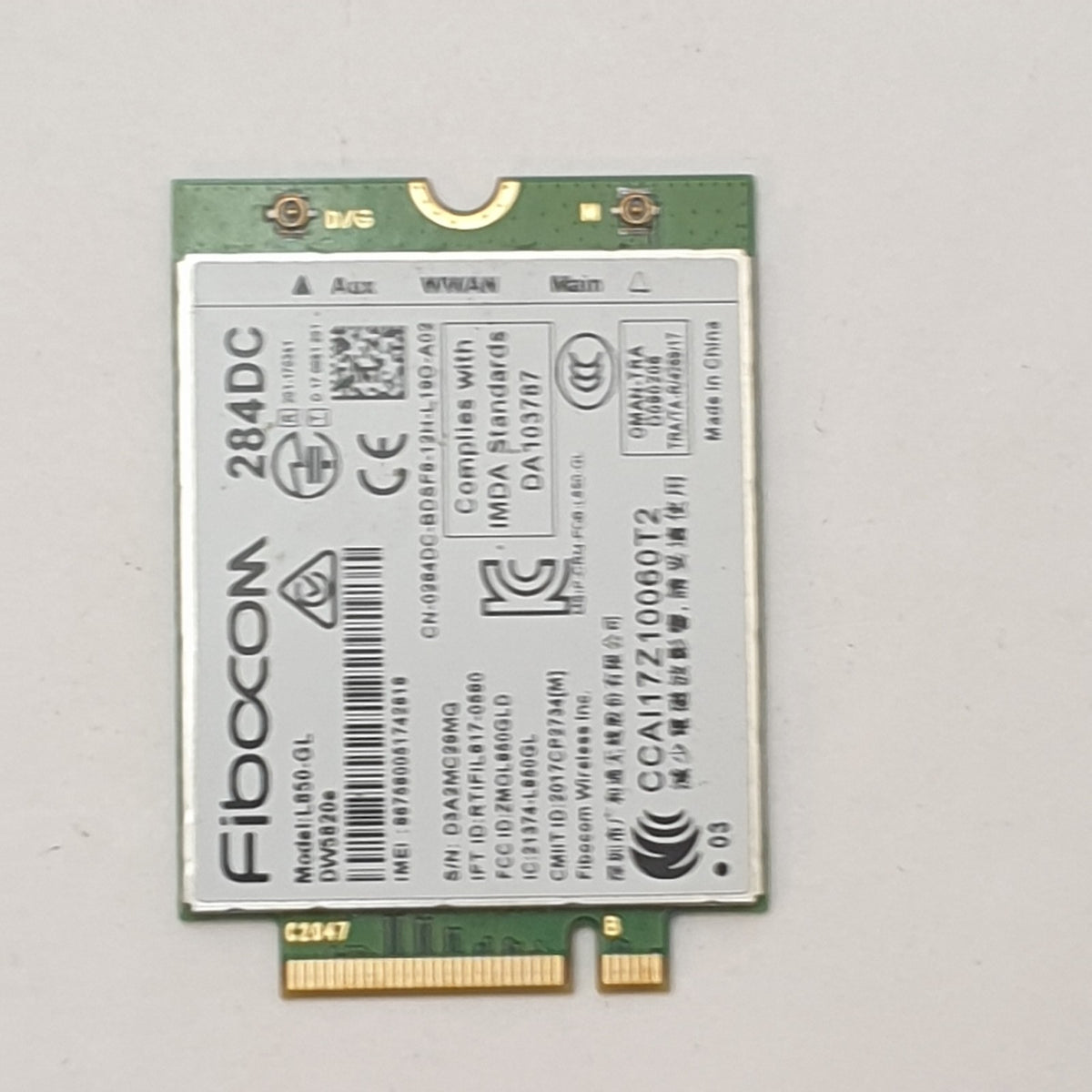 Dell Latitude 5511 WWAN Karte LTE 4G Mobile Broadband Modul Card