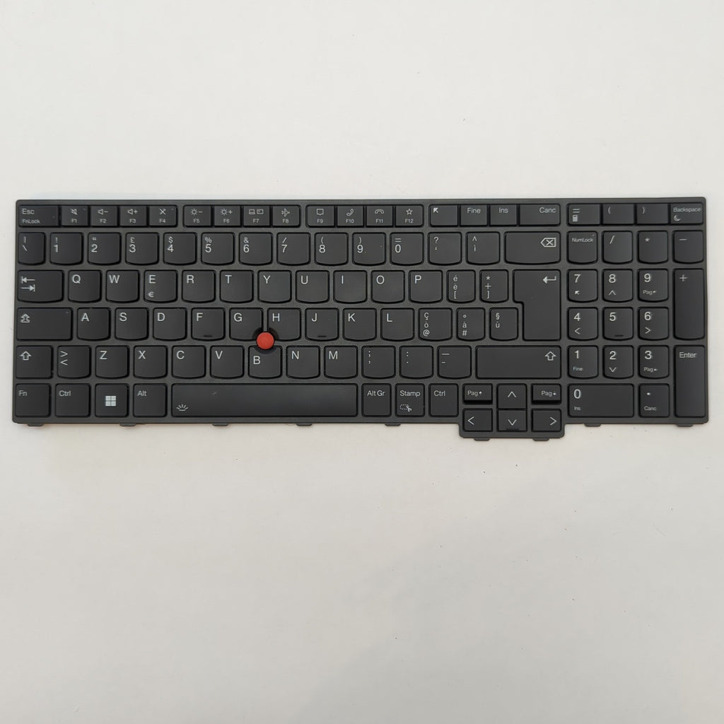 Lenovo ThinkPad L15 Gen 3 Tastatur Italienisch QWERTY Keyboard IT Backlit