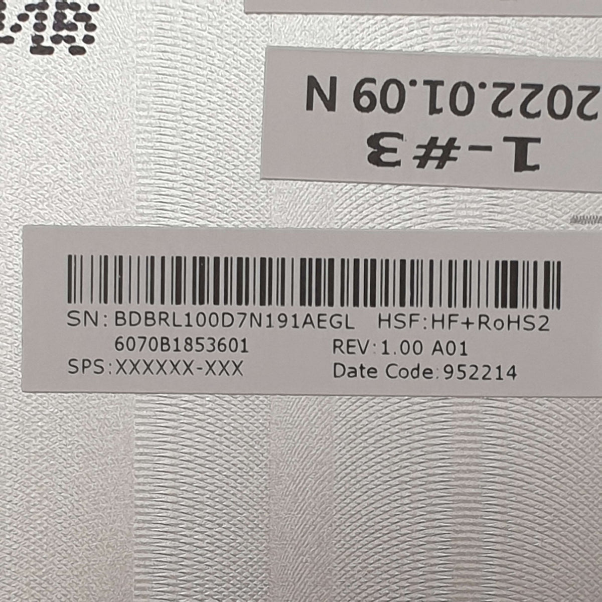 HP EliteBook 830 G8 Displaygehäuse Deckel Gehäuse Top Lid LCD Cover Silber