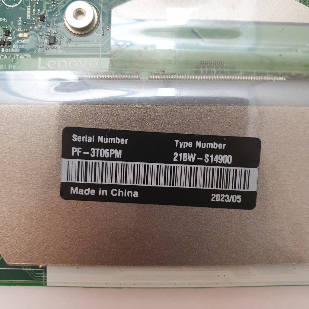 Lenovo ThinkPad T16 Gen 1 Mainboard Intel Core i5 1245U 16GB Motherboard NM E981