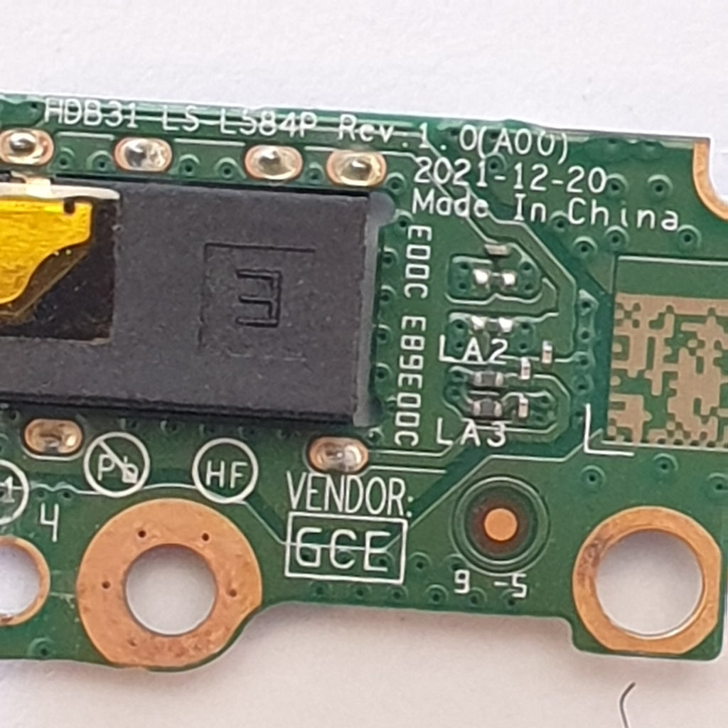 Dell Latitude 7430 Audio Board Audiobuchse Platine Klinkenbuchse Cable