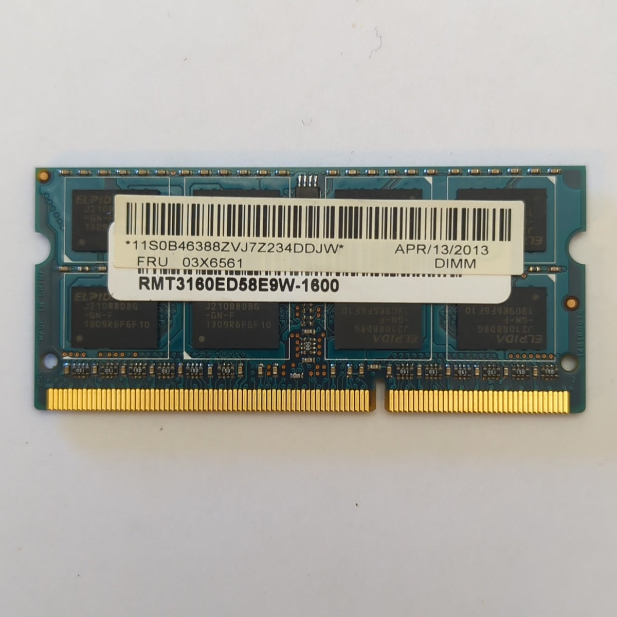 Ramaxel 4GB DDR3 1600 SODIMM 1x4GB Laptop Notebook Speicher