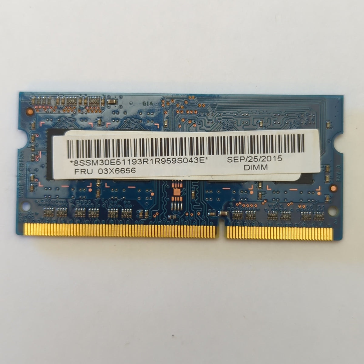 Ramaxel 4GB DDR3L 1600 SODIMM 1x4GB Laptop Notebook Speicher
