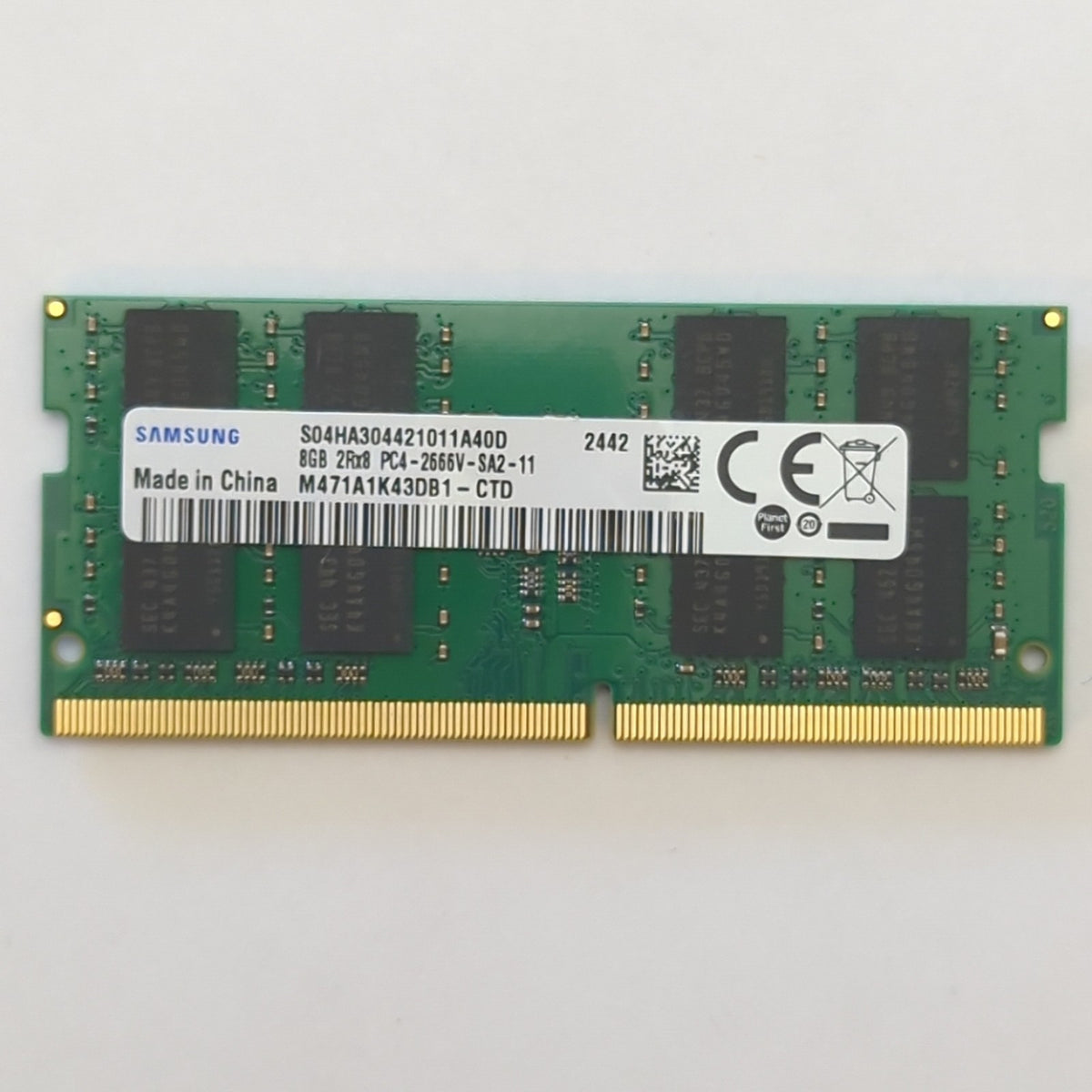 Samsung 8GB DDR4 2666 SODIMM RAM 1x8GB Laptop Notebook Speicher