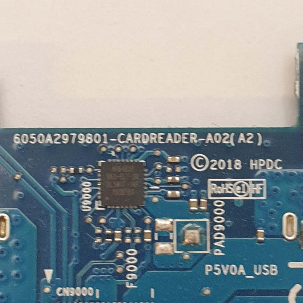 HP 17 ca1152ng USB Card Reader Board I/O Platine