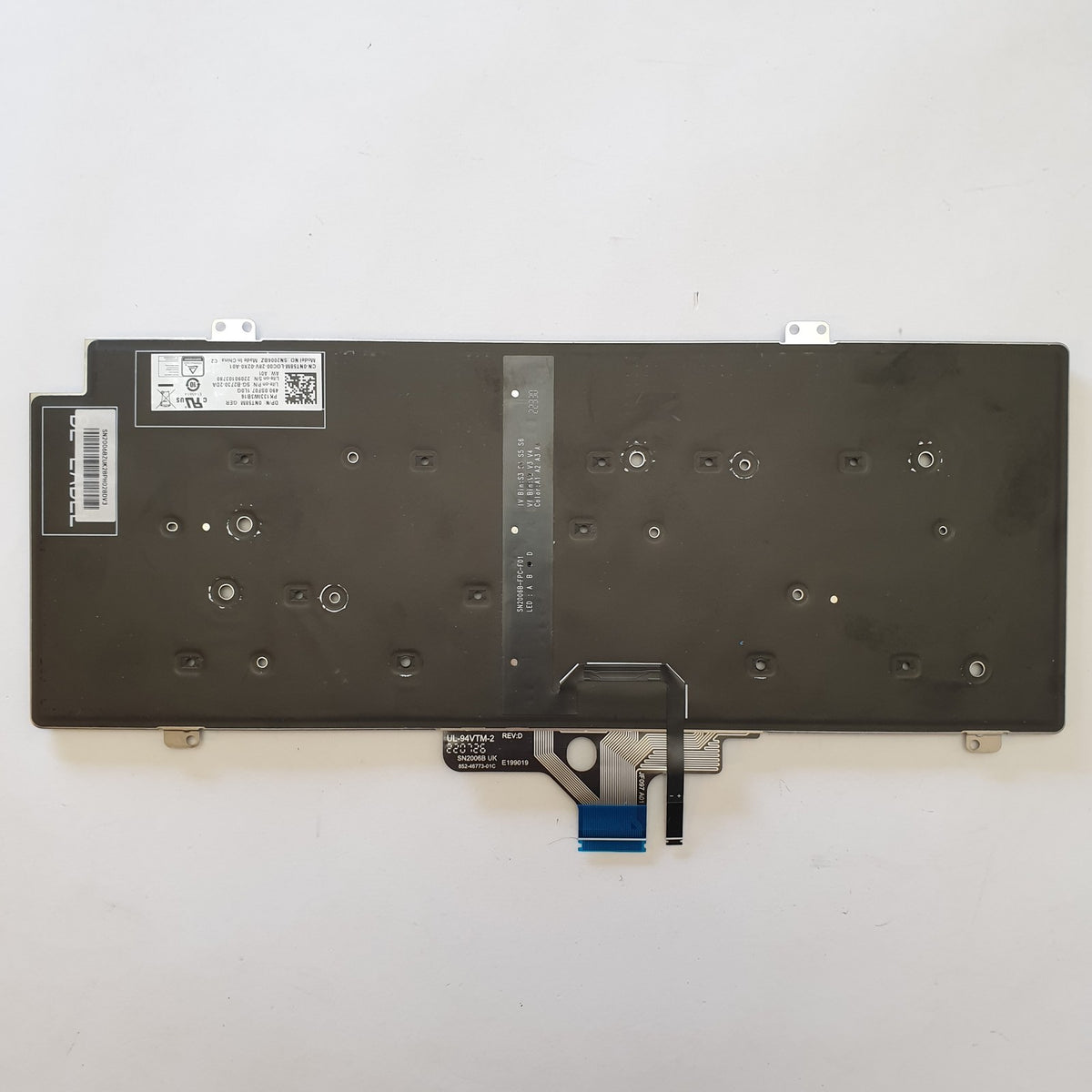 Dell Latitude 7430 Tastatur Deutsch QWERTZ Keyboard DE Beleuchtet Backlit