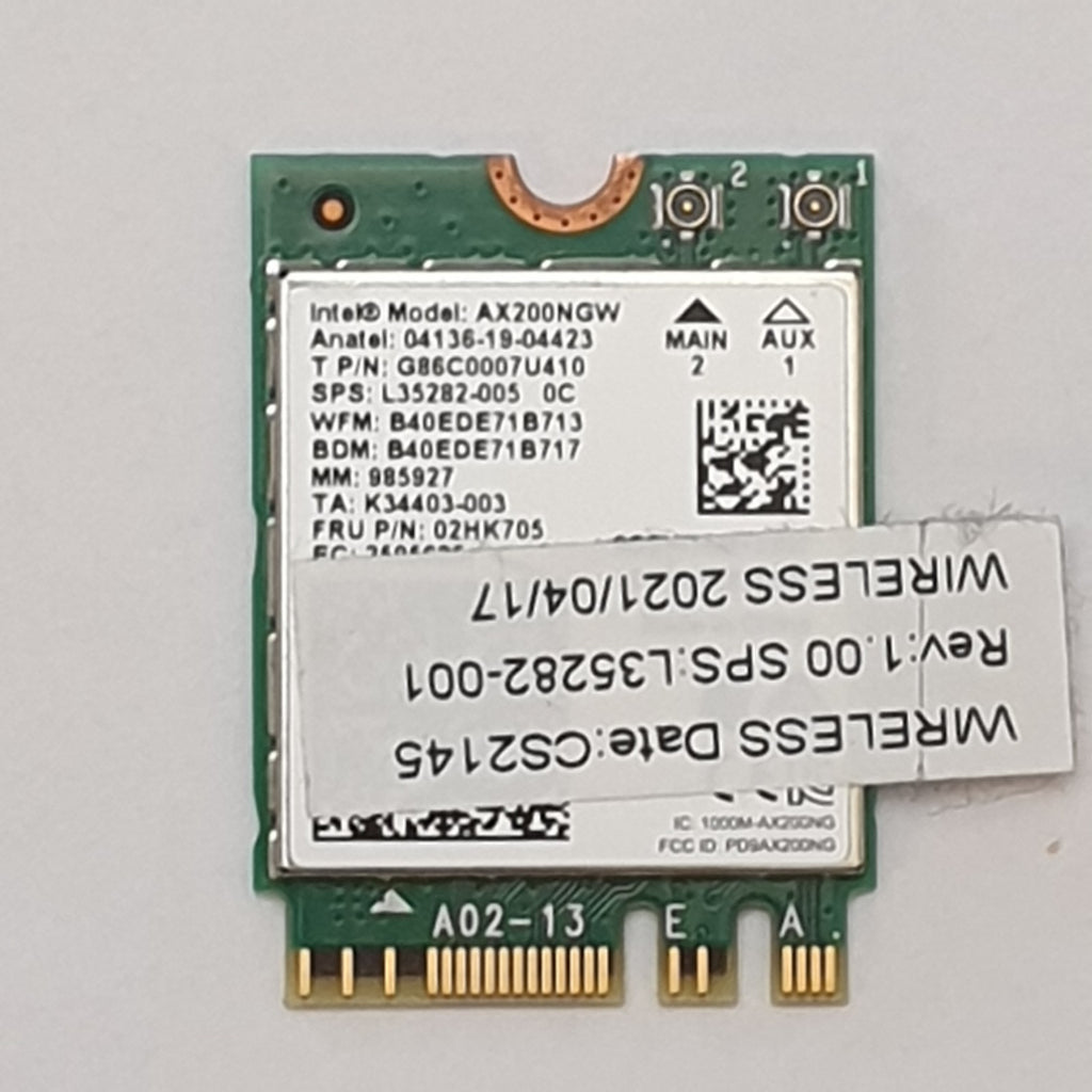 HP EliteBook 835 G7 WLAN Karte WiFi Modul Wireless LAN Card Intern
