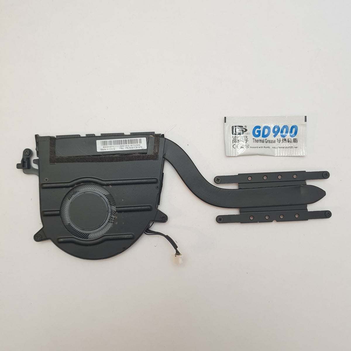 Lenovo ThinkPad X13 Yoga Gen 2 CPU Kühler Lüfter Heatsink Fan Wärmeleitpaste