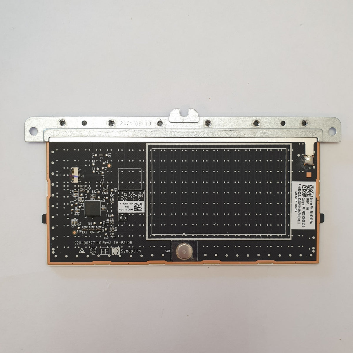 HP Elitebook x360 1030 G7 Touchpad Trackpad Sensor Platine Silber