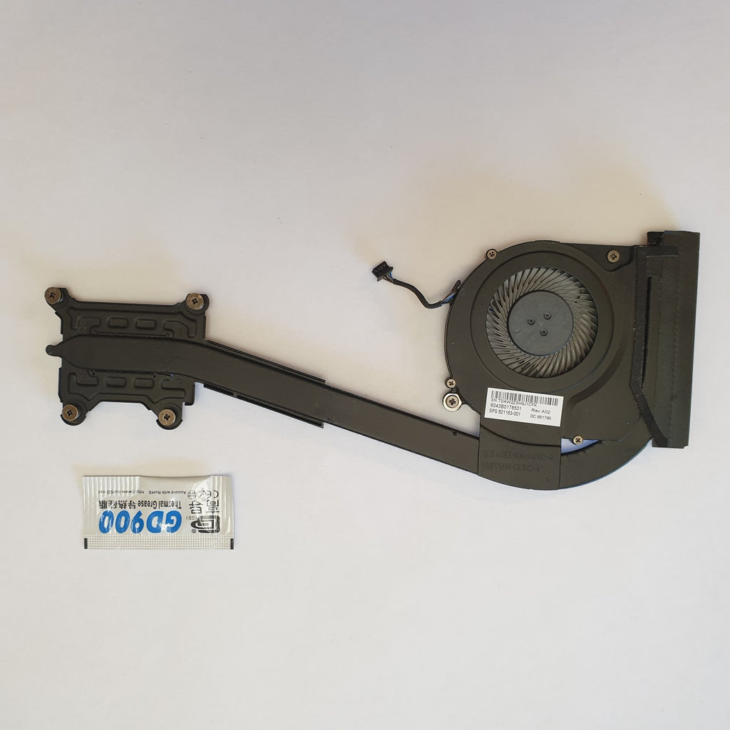 HP EliteBook 840 G3 CPU Kühler Lüfter Heatsink Fan mit Wärmeleitpaste