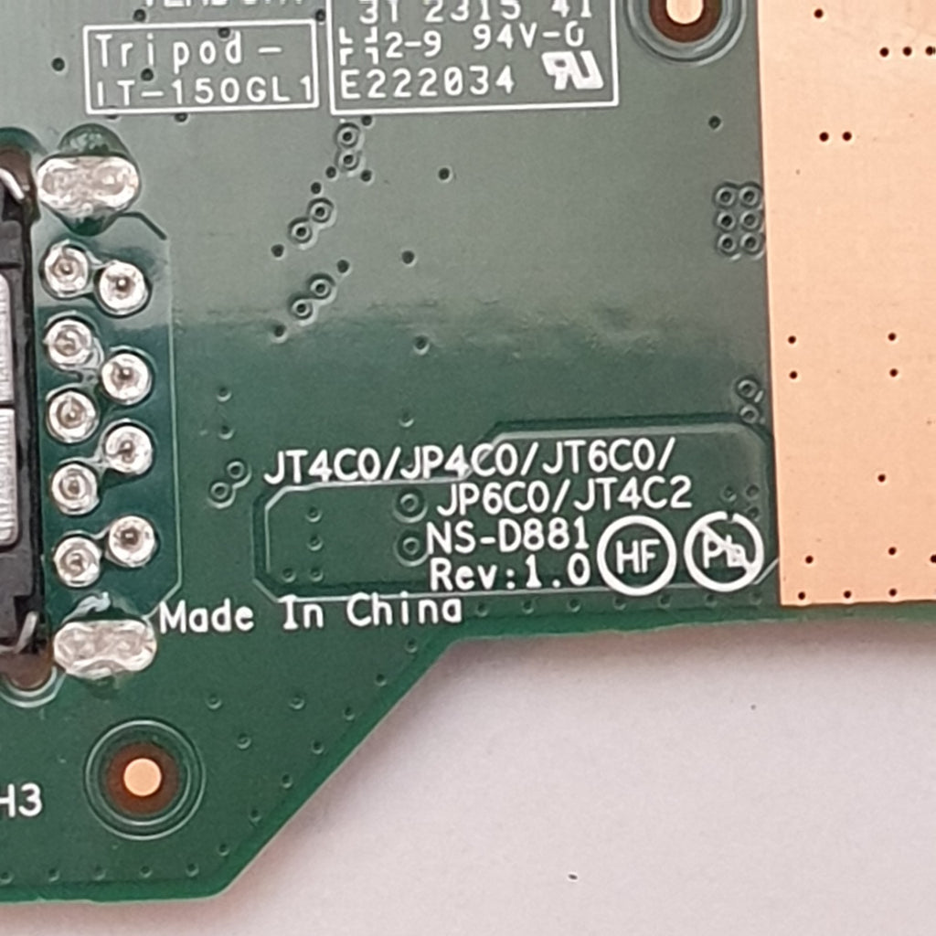 Lenovo ThinkPad T16 Gen 1 USB Platine Board mit Kabel USB A Port IO