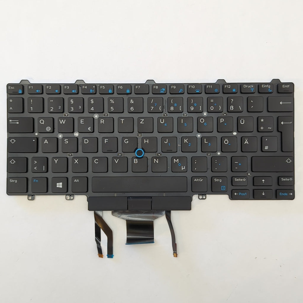 Dell Latitude E5470 Tastatur Deutsch QWERTZ Beleuchtet Trackpoint Backlit