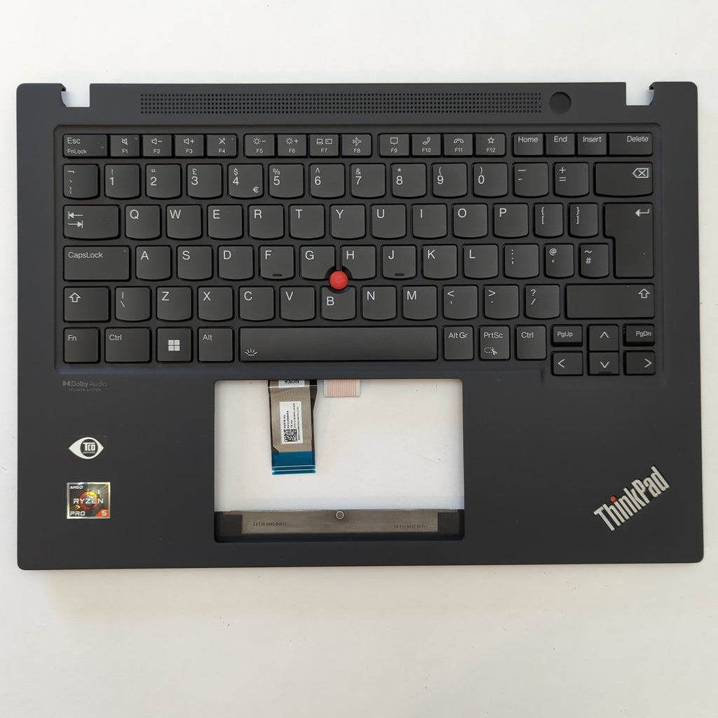 Lenovo ThinkPad T14s Gen 3 Handauflage Tastatur UK QWERTY Beleuchtet Backlit