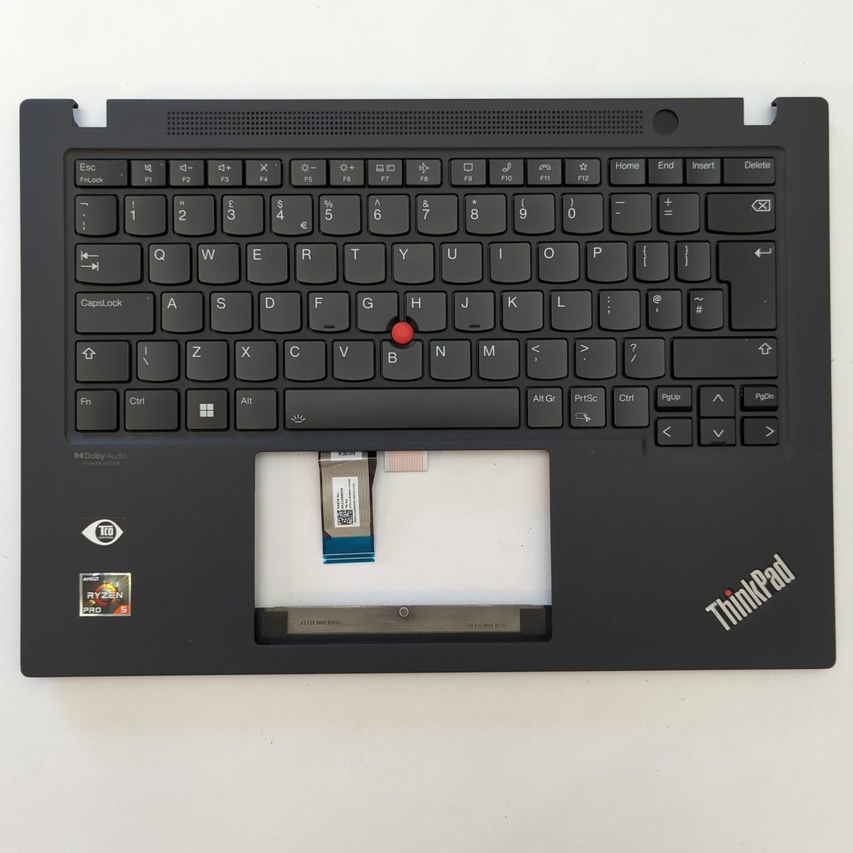 Lenovo ThinkPad T14s Gen 3 Handauflage Tastatur UK QWERTY Beleuchtet Backlit