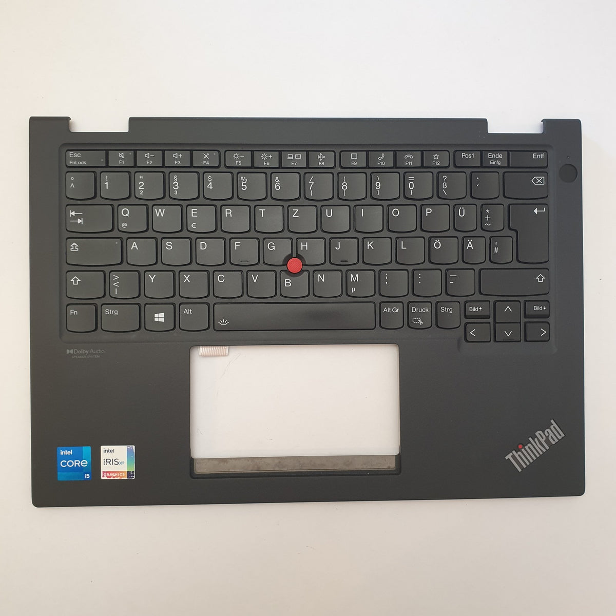 Lenovo ThinkPad X13 Yoga Gen 2 Handauflage Tastatur QWERTZ Backlight Backlit