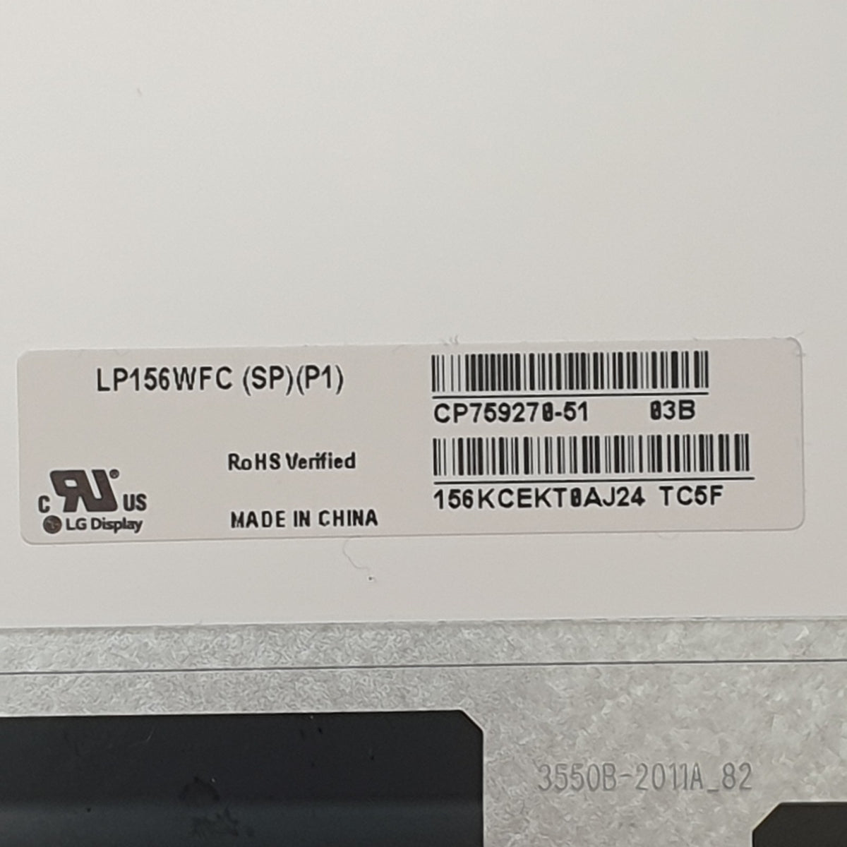 Fujitsu LifeBook E5510 FHD Display 15.6 LP156WFC(SP)(P1) Panel LCD Bildschirm