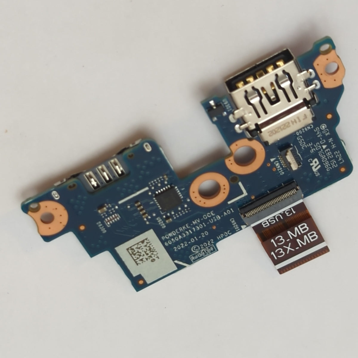 HP Elite x360 830 G9 2-in-1 USB Platine IO Board mit Flexkabel SIM Port