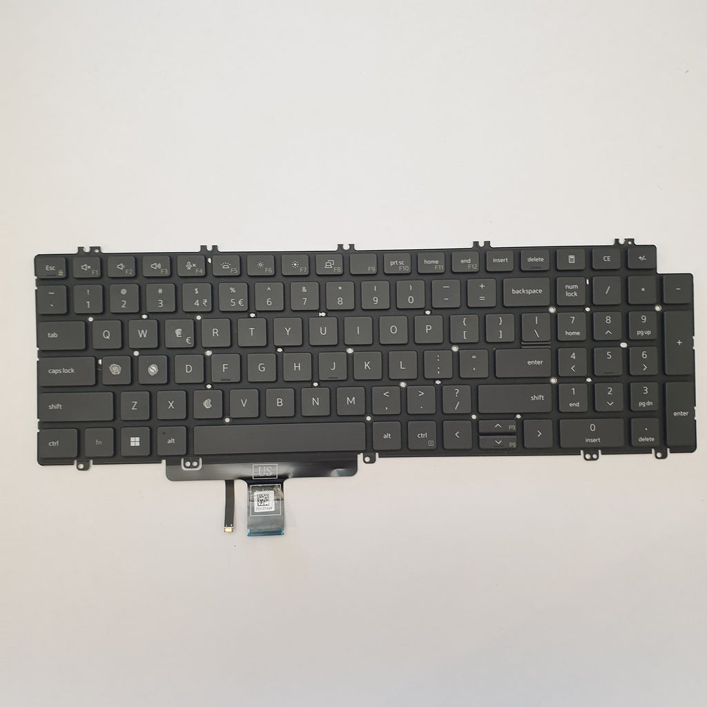 Dell Latitude 5540 Tastatur Beleuchtet English (US) QWERTY Keyboard US Backlit
