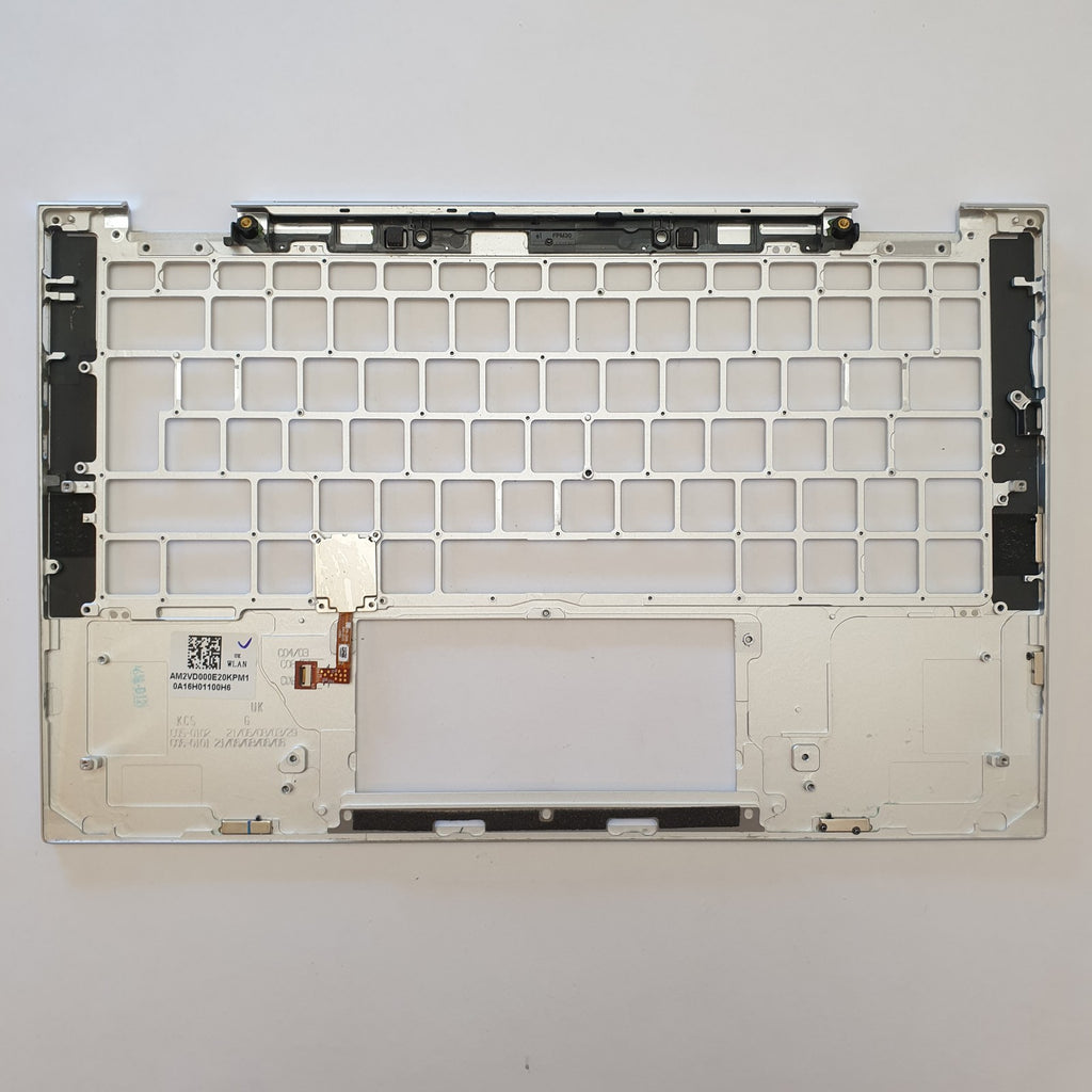 HP Elitebook x360 1030 G7 Handauflage Palmrest Gehäuse Oberteil Top Case Silber