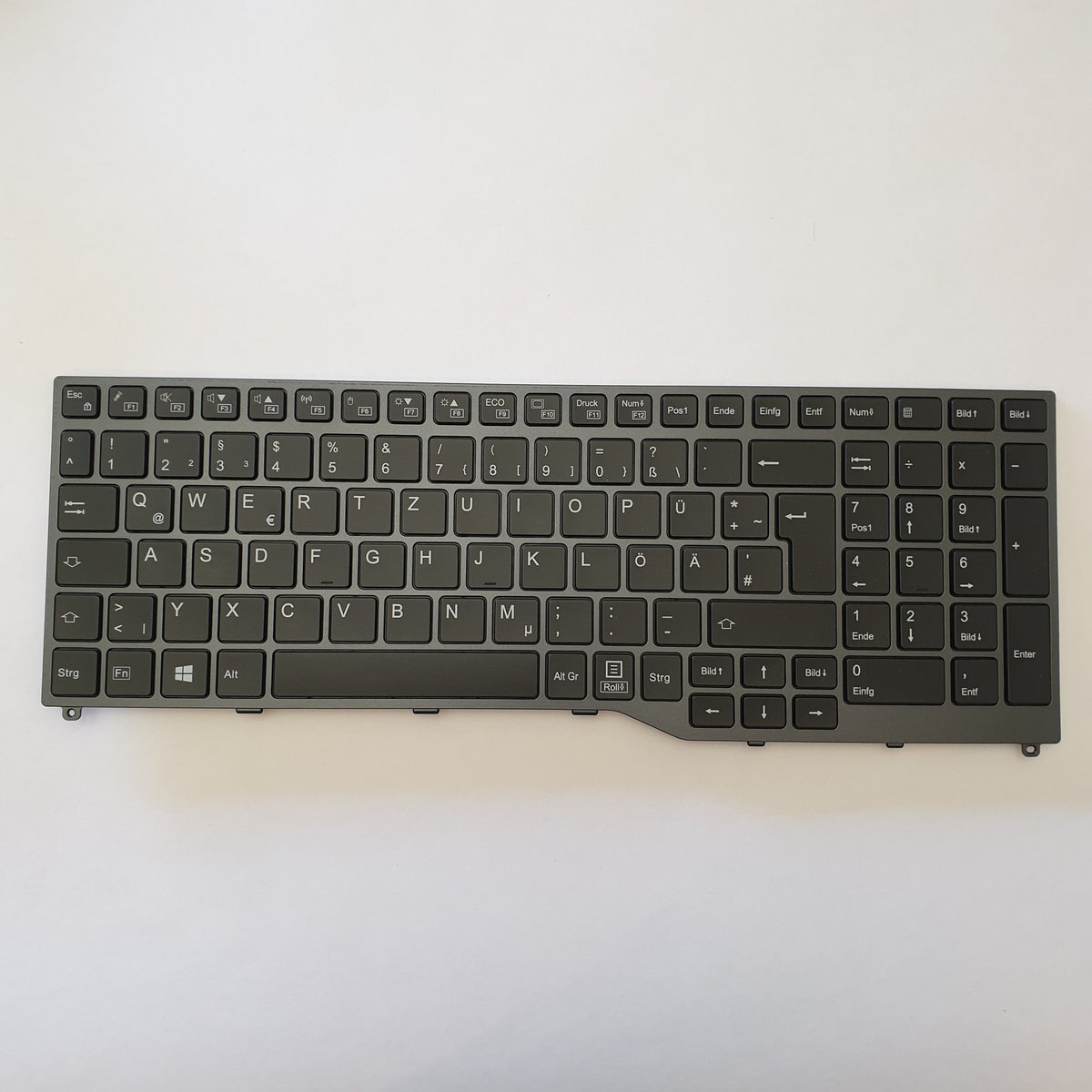 Fujitsu LifeBook U7510 Tastatur Deutsch QWERTZ Keyboard DE Ziffernblock