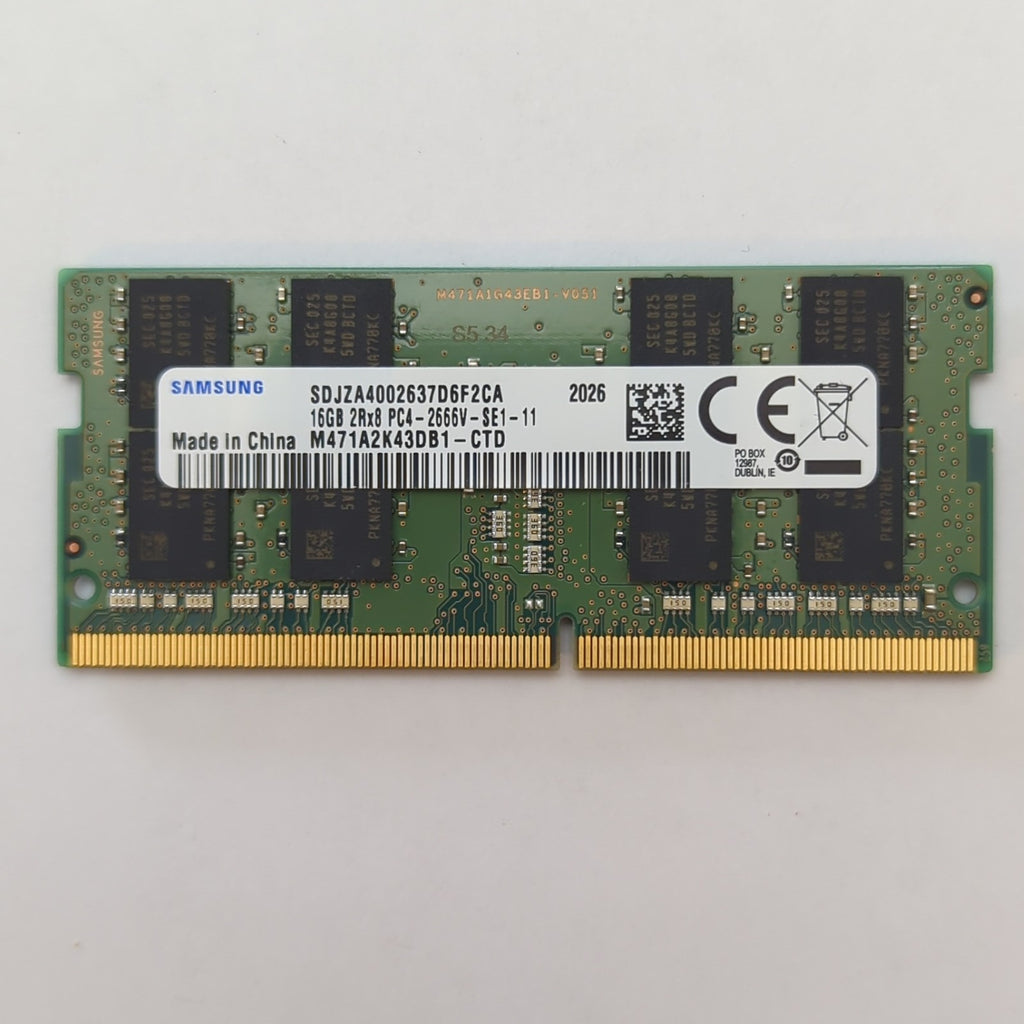 Samsung 16GB DDR4 2666 SODIMM RAM 1x16GB Laptop Notebook Speicher