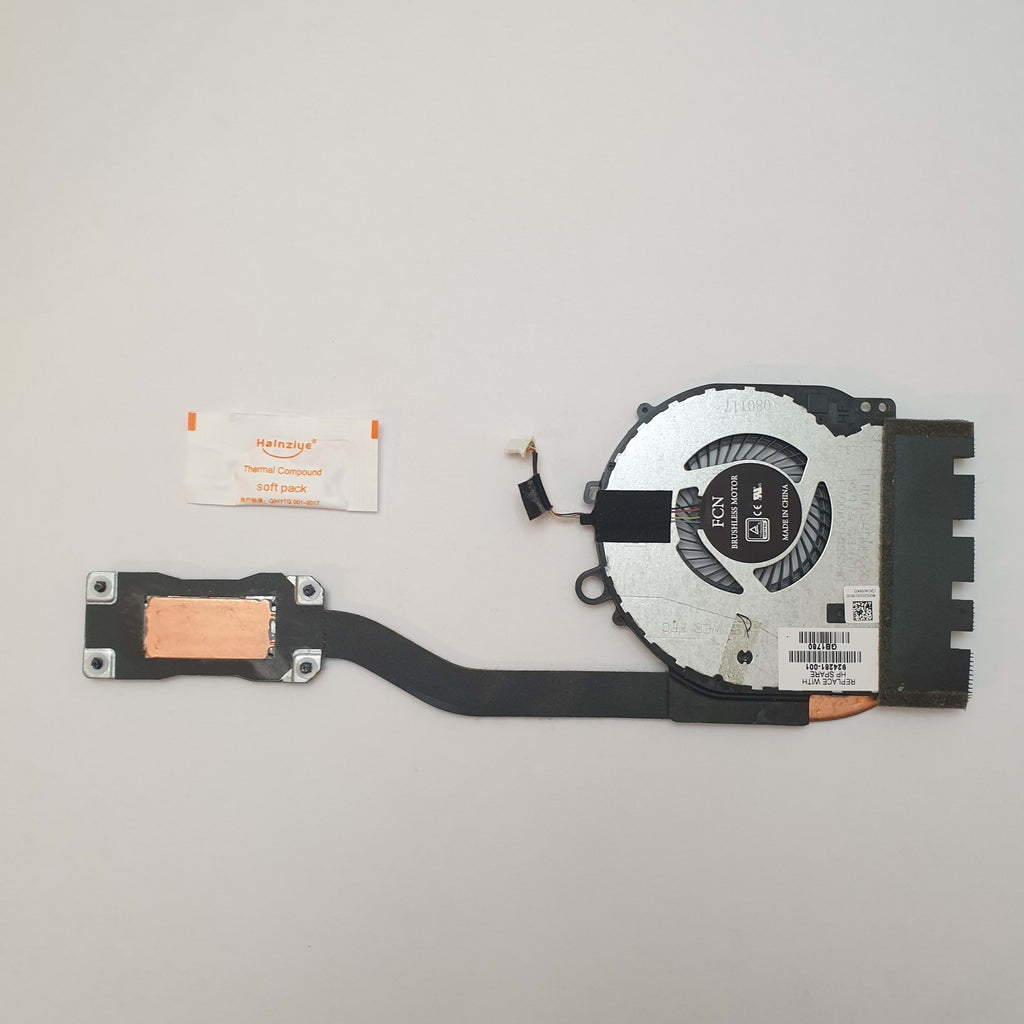 HP Pavilion X360 14 BA CPU Kühler Lüfter Heatsink Fan Cooler Wärmeleitpaste