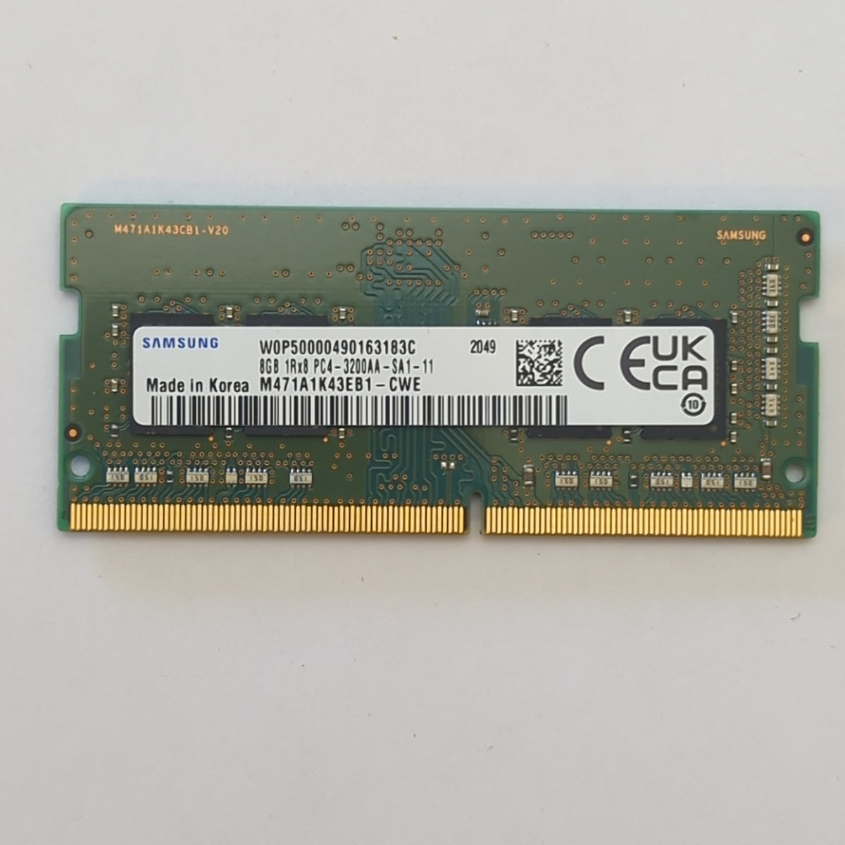 Samsung 8GB DDR4 3200 SODIMM RAM 1x8GB Laptop Notebook Speicher